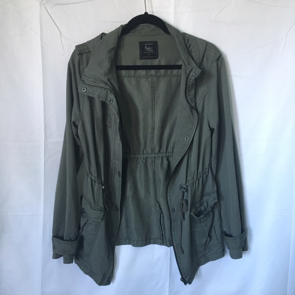Hooded Army Jacket
