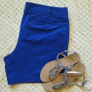 Land's End Royal Blue Petite Chino Shorts