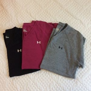 Under armour workout tops! All 3 for $12!