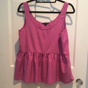 Pink Peplum Top