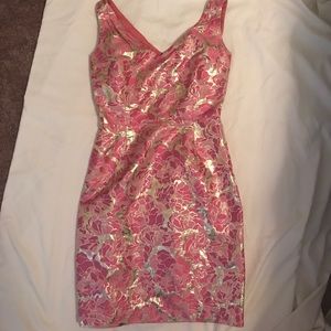 Lilly Pulitzer Brocade Dress
