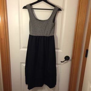Mossimo dress black/grey tank size medium