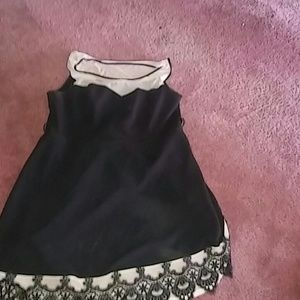 Dress with one stain