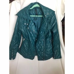 W118 teal jacket