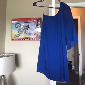 Royal blue dress