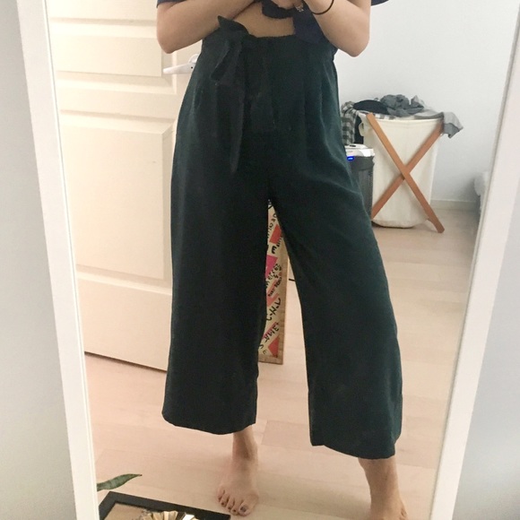 Zara Pants - Zara Tie Waist Culottes XS