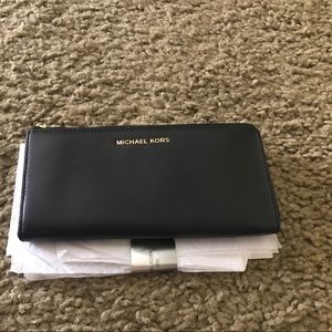 Michael Kors Black Leather Wallet