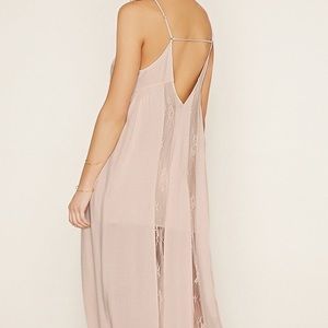 HALF OFF 🌺 Pink summer maxi dress