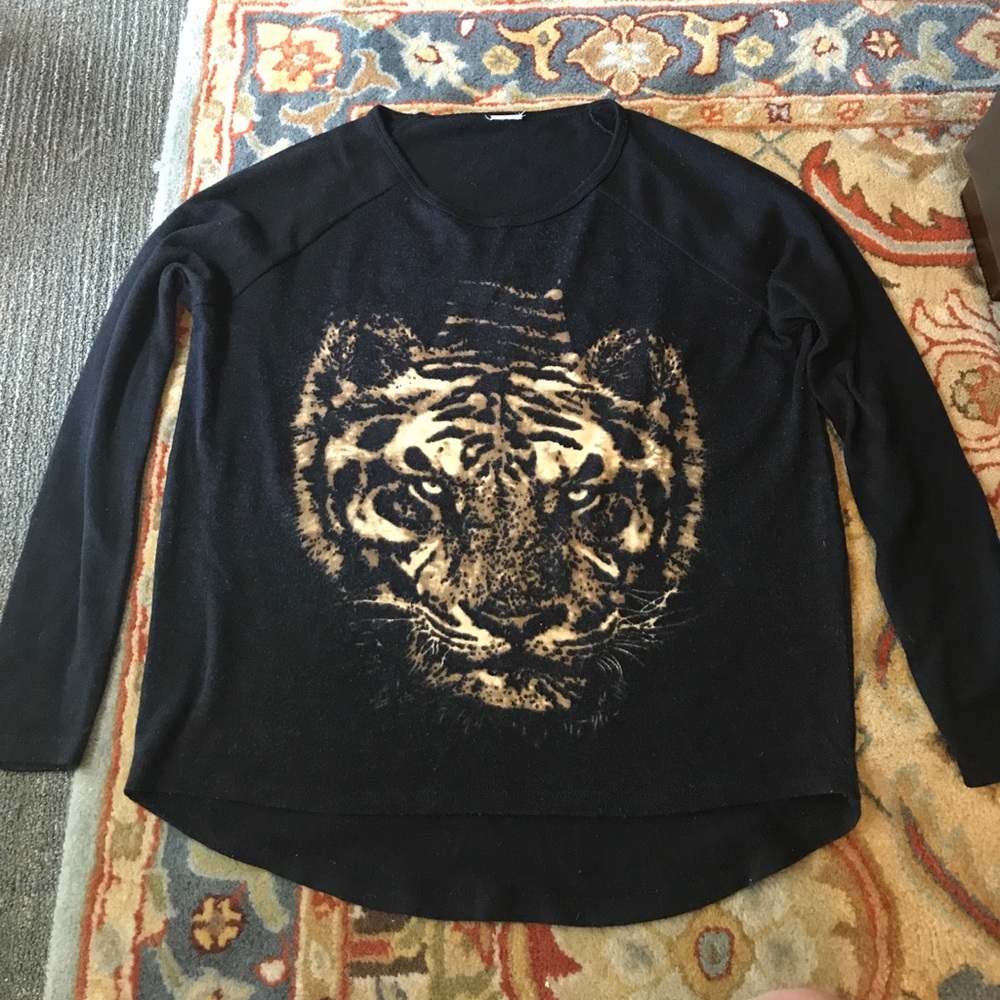 FINAL REDUCTION. Parisian tiger sweater