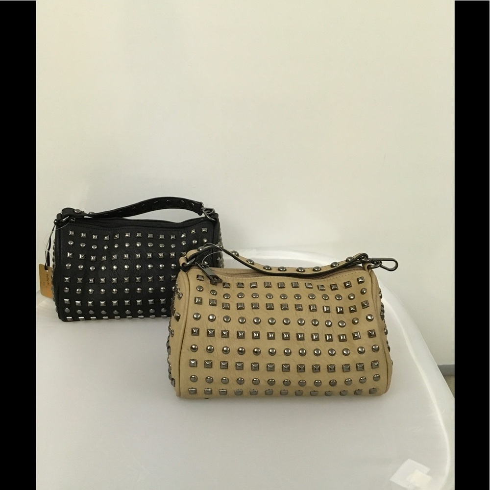 Studded handbag (2 colors)