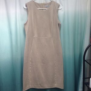 Calvin Klein Suede Dress