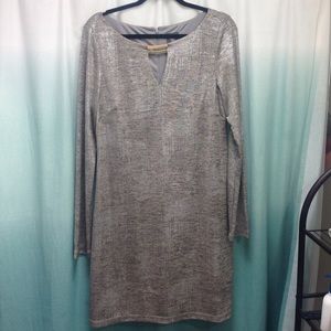 Silver Cocktail Dress