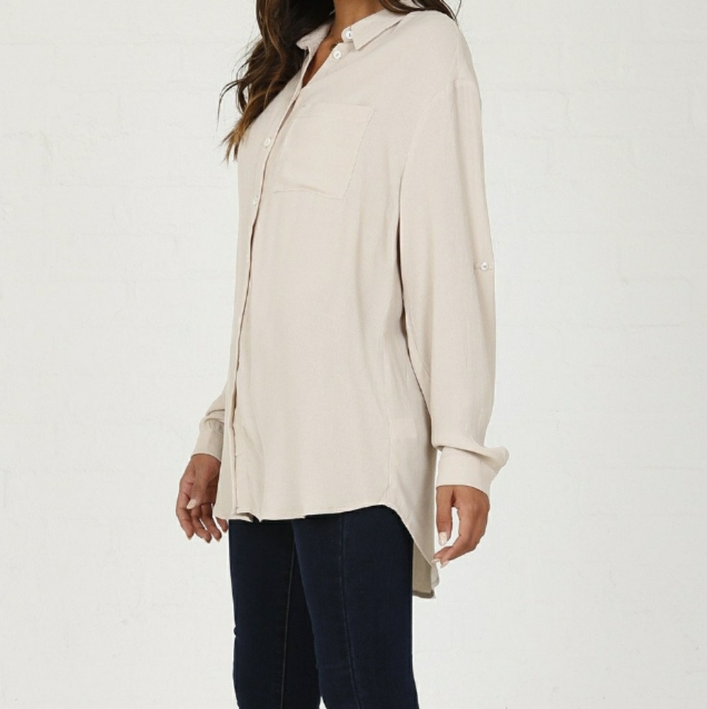 Over-Sized Blouse NWOT. Perfect condition!!!