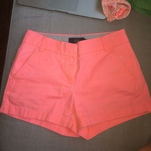 J.Crew pink shorts