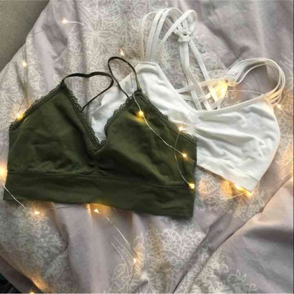 Two Bralettes