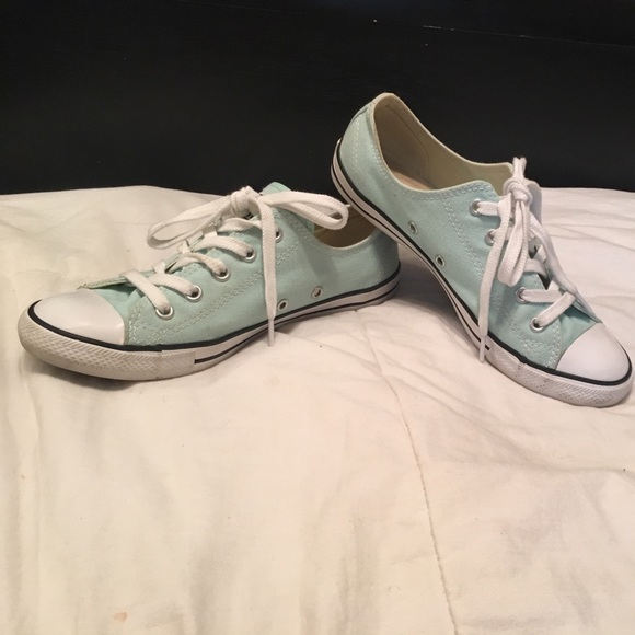 Baby Blue Converse - Picture 2 of 3