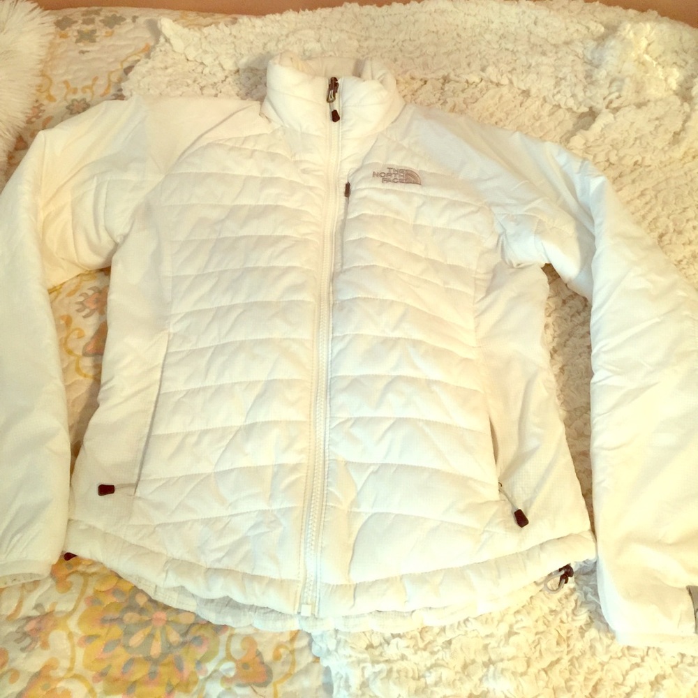 White Northface Women's Jacket
