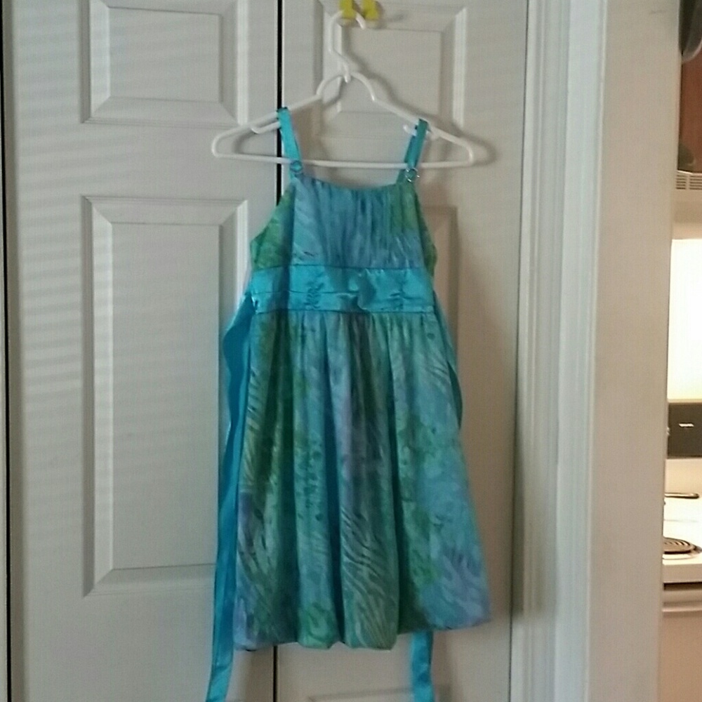 Blue dress