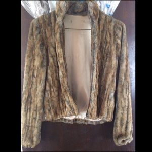 Vintage Faux Fur Jacket