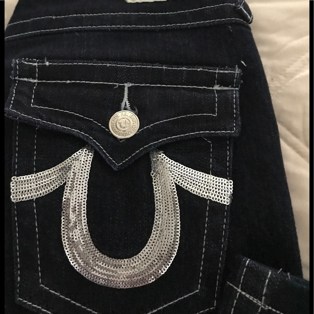 True Religion Sequined Jeans-New!