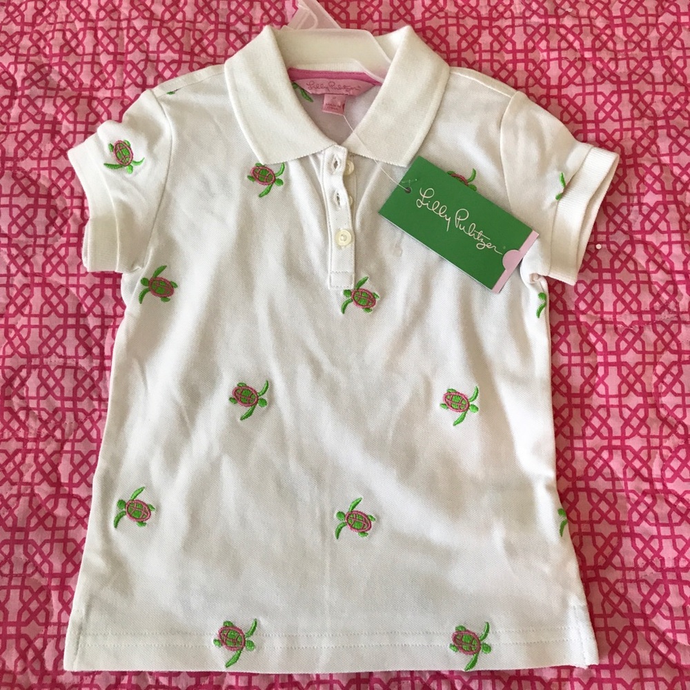 *SOLD* NWT little girls Lilly polo