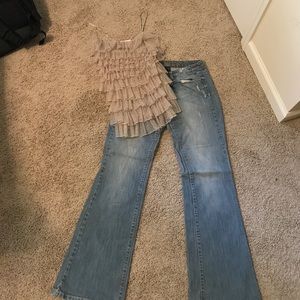 Distressed Arizona Jeans
