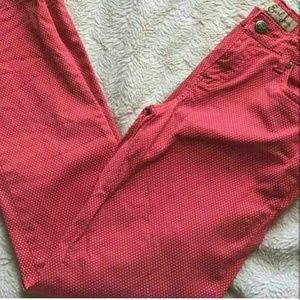 Jeans - Pink Polka Dot Crops Size 28 BOGO SALE Jeans - Pink Polka Dot Crops Size 28 BOGO SALE
