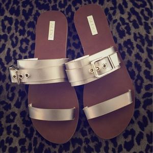 ALDO Gold Sandals *Never Worn* Sz 9