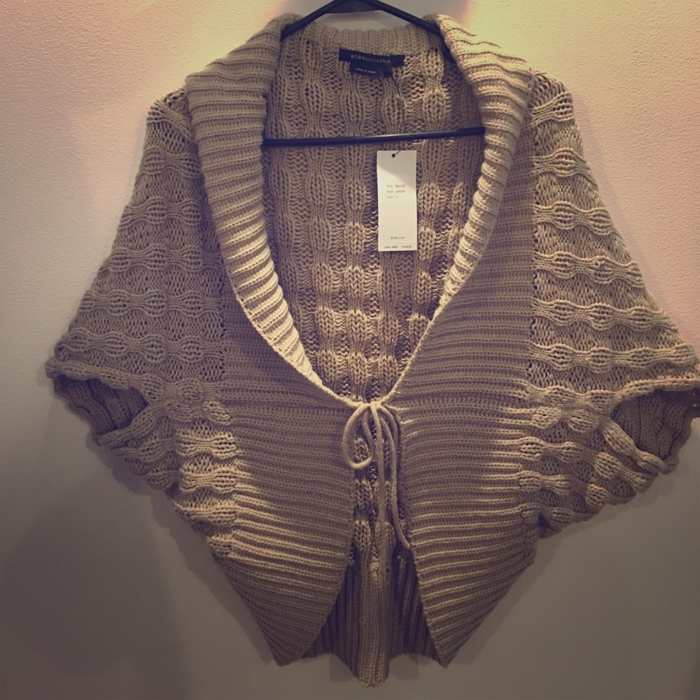 BCBG Cropped Sweater. Brand New!
