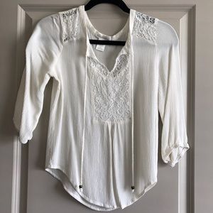 Cute Boho 3/4 Length Shirt