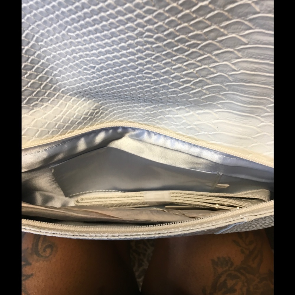 white python print clutch - Picture 2 of 2