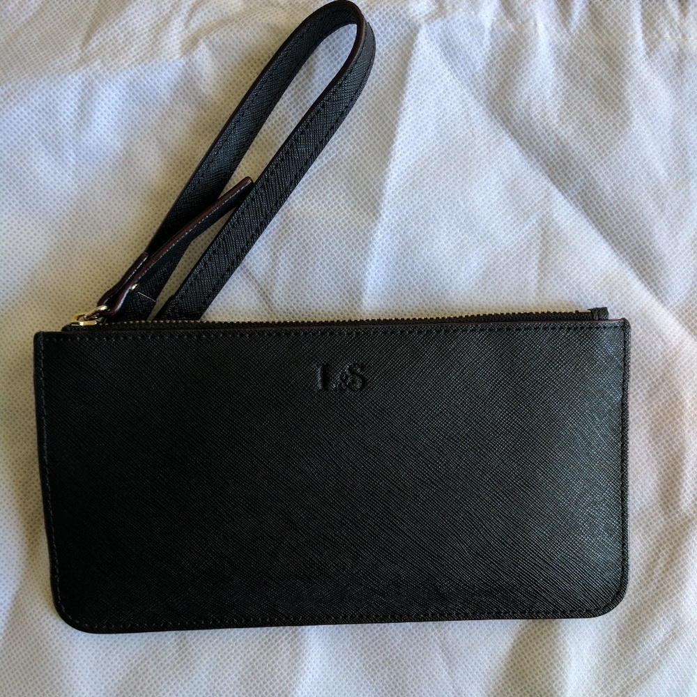 Lo and Sons Saffiano Wrislet