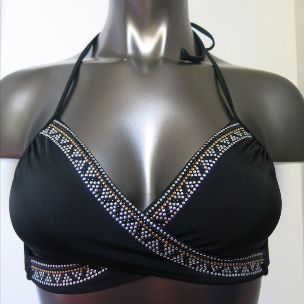 VICTORIA'S SECRET STUD BIKINI TOP