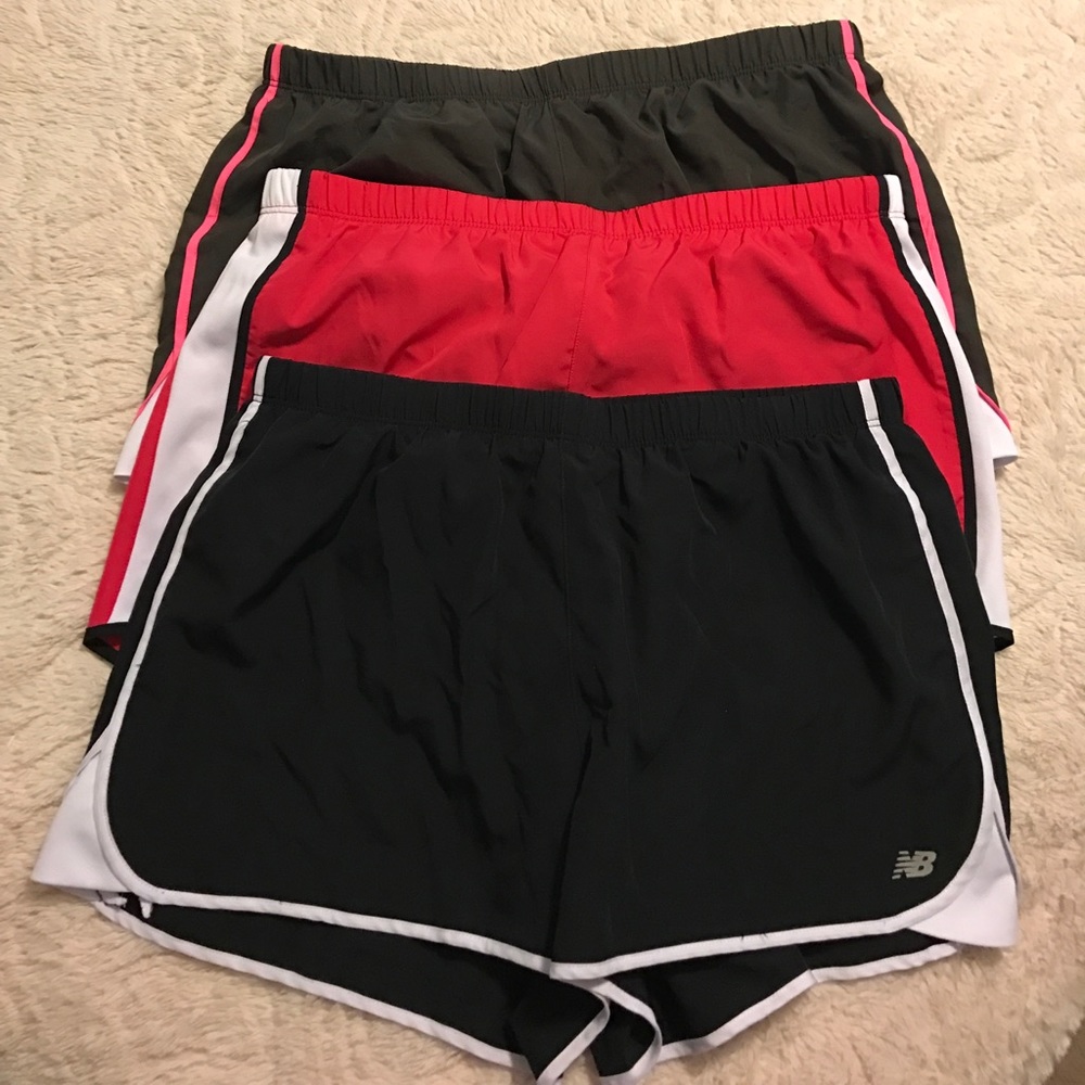 Set of 3 new balance running shorts