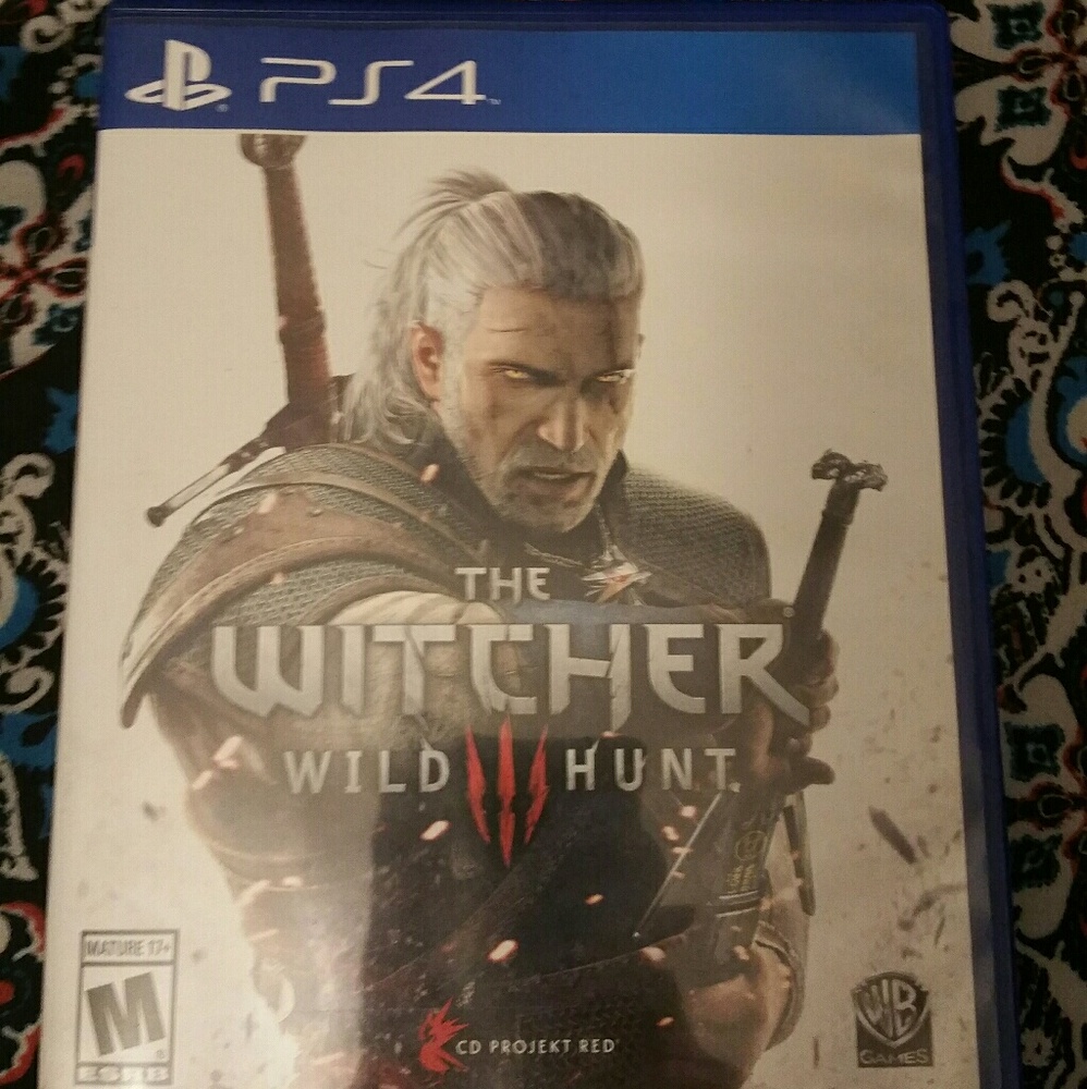 The Witcher Wild Hunt 3 PS4 Game