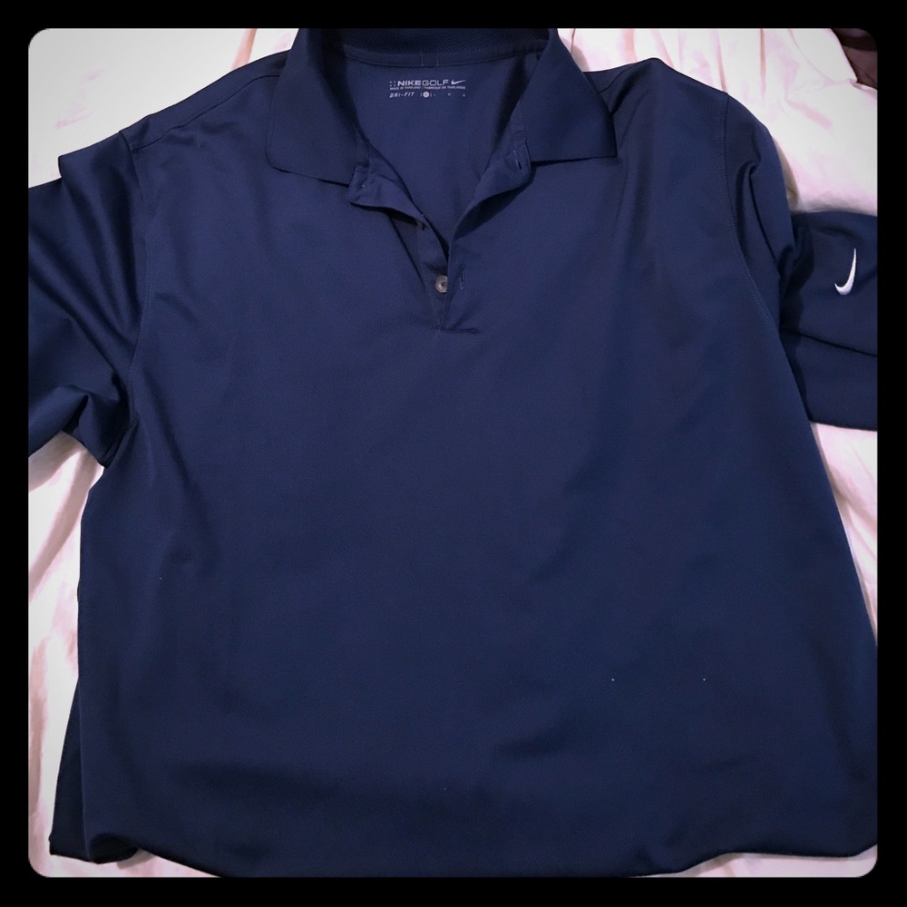 Men's Nike shirt sleeve polo size Large