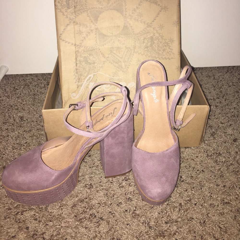 *sale* Never worn free people platforms