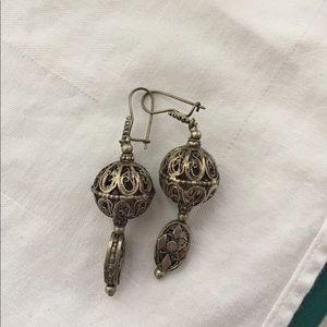 Indian vintage chandelier earrings.