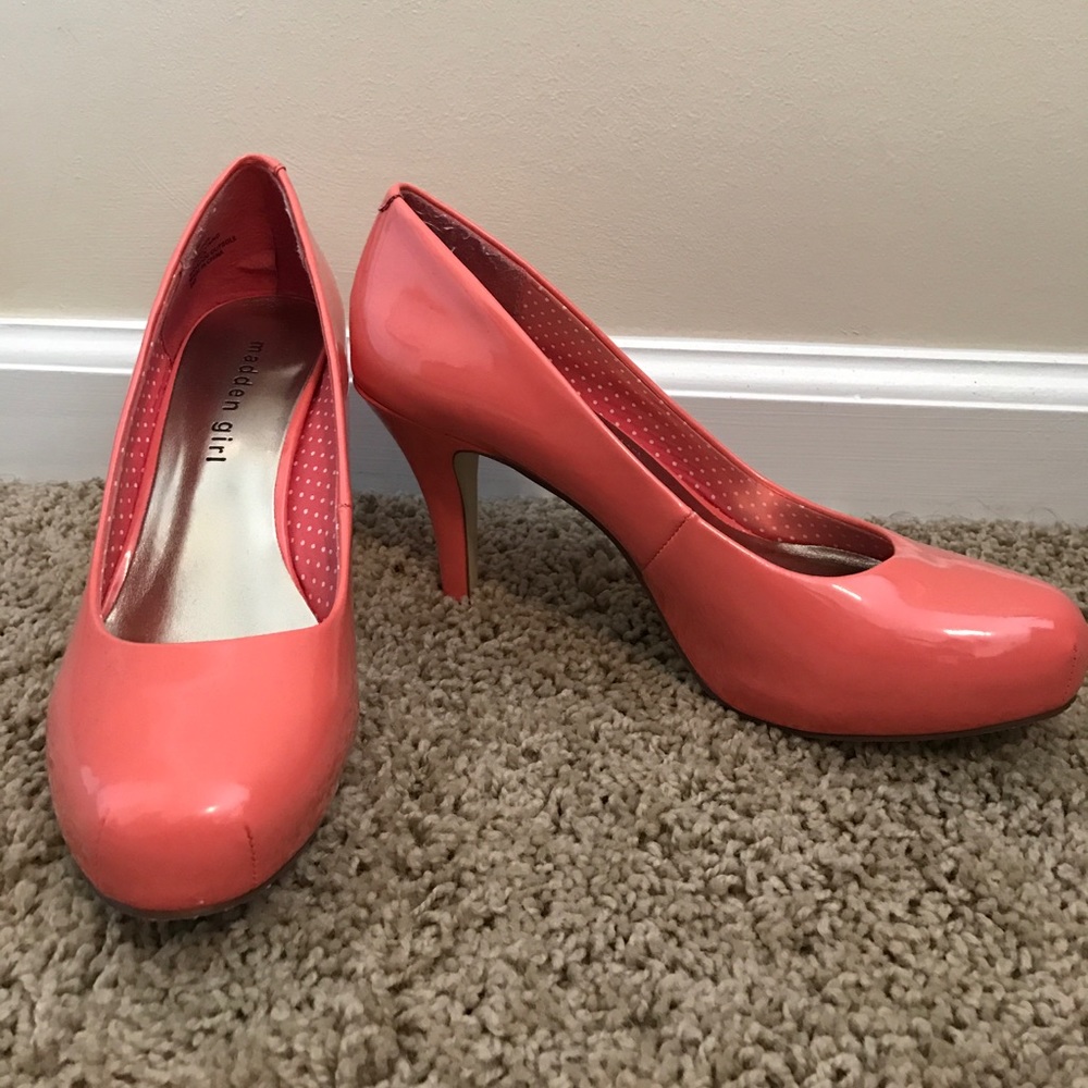 Coral Madden Girl Heels