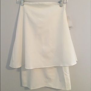 NWT Tobi white tier dress