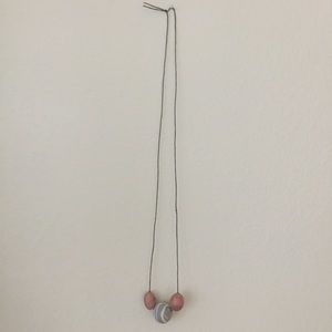 Custom polymer clay necklace
