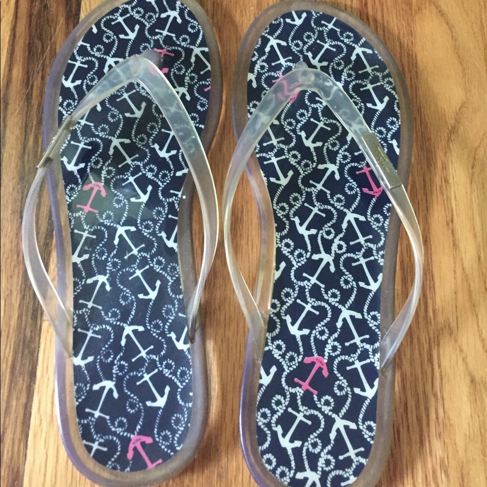 Lilly Pulitzer anchor sandals ⚓️