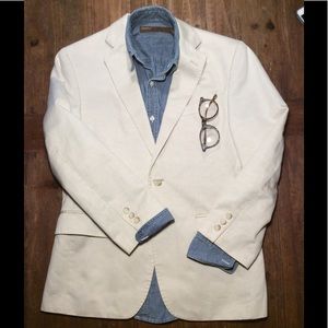 Banana Republic beige blazer.