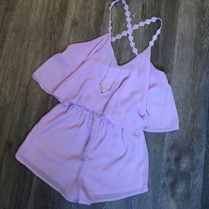 Lilac romper (boutique)