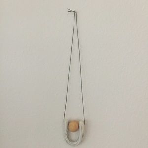 Polymer clay necklace