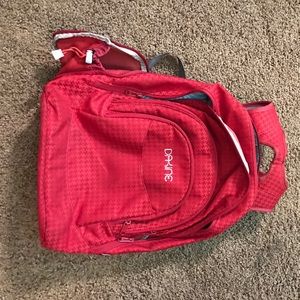 Red famine backpack