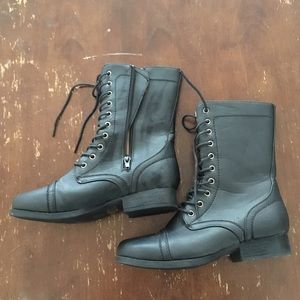 Black Combat Boots