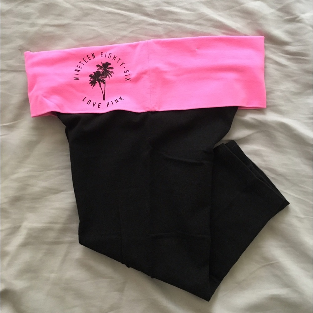 Victoria's Secret PINK Crop Leggings!