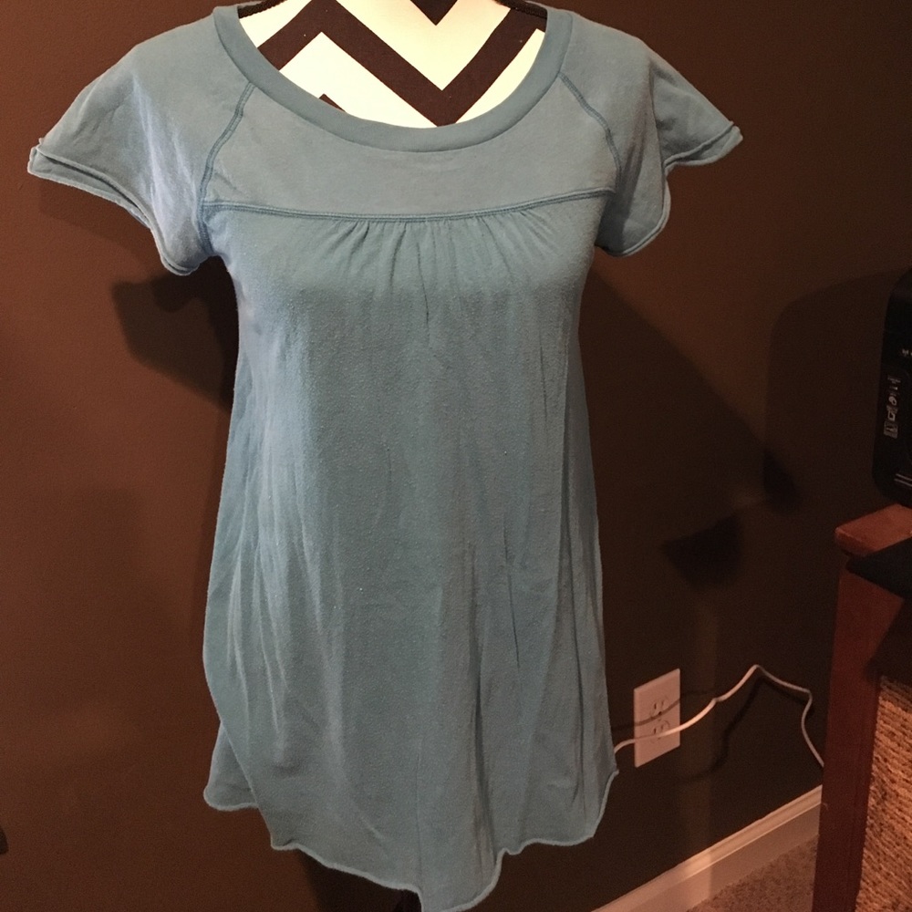 Mossimo blue shirt size women's L