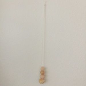 Polymer clay necklace